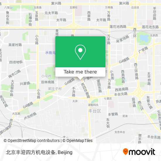 北京丰迎四方机电设备 map