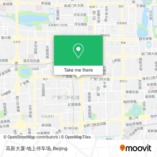 高新大厦-地上停车场 map
