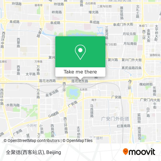 全聚德(西客站店) map