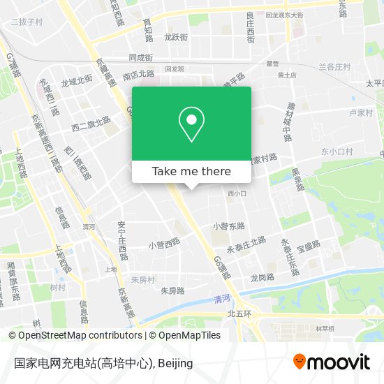 国家电网充电站(高培中心) map