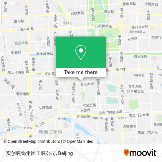 实创装饰集团工装公司 map