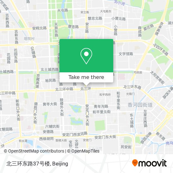 北三环东路37号楼 map
