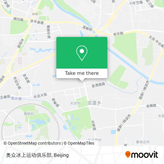 奥众冰上运动俱乐部 map