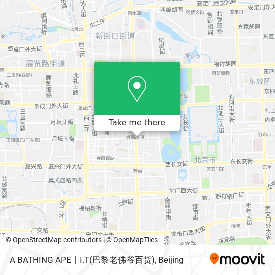 A BATHING APE丨I.T(巴黎老佛爷百货) map