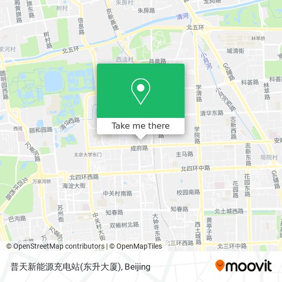 普天新能源充电站(东升大厦) map