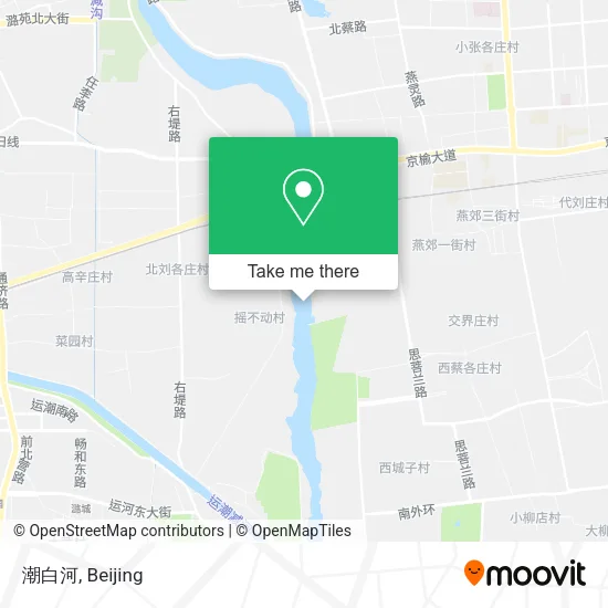 潮白河 map