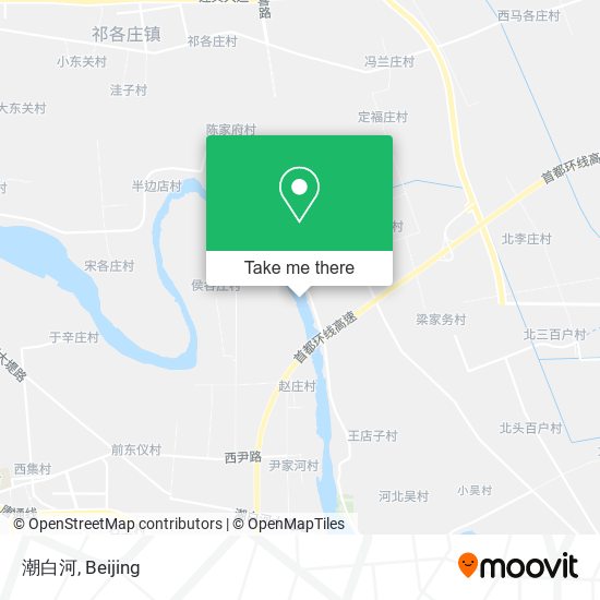 潮白河 map