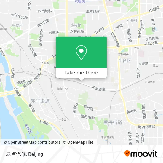 老卢汽修 map