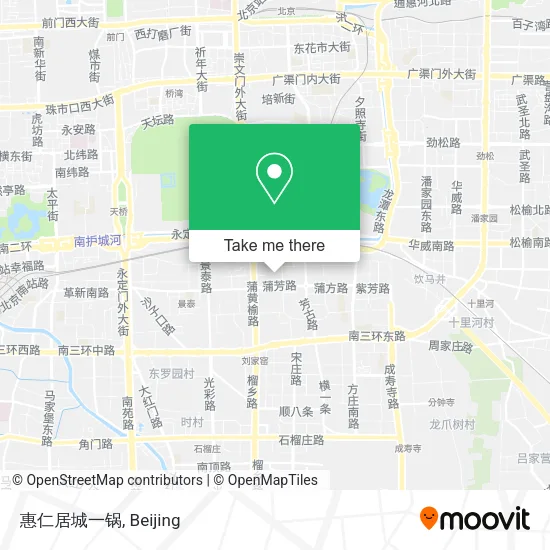 惠仁居城一锅 map