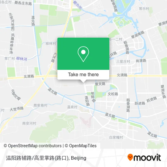 温阳路辅路/高里掌路(路口) map