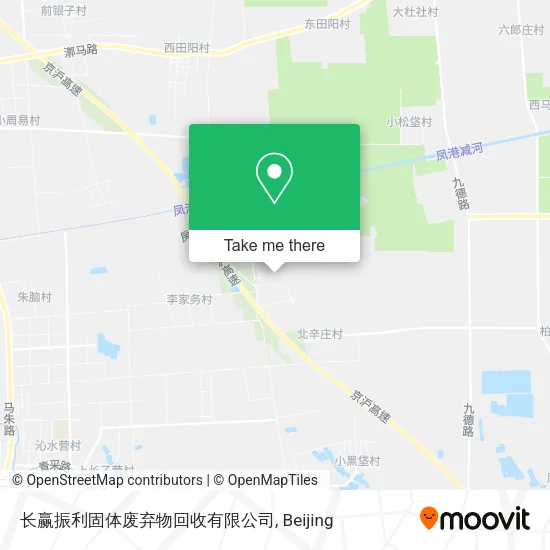 长赢振利固体废弃物回收有限公司 map