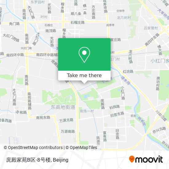 庑殿家苑B区-8号楼 map