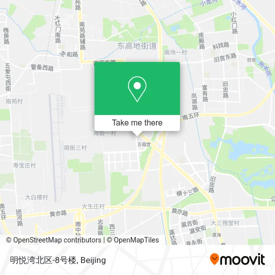 明悦湾北区-8号楼 map