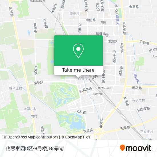 佟馨家园D区-8号楼 map
