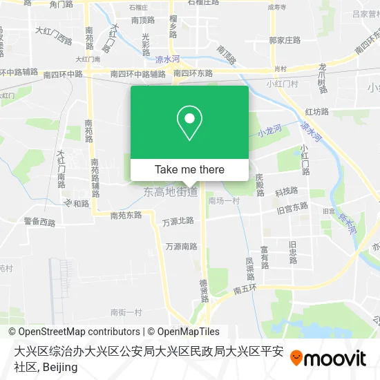 大兴区综治办大兴区公安局大兴区民政局大兴区平安社区 map