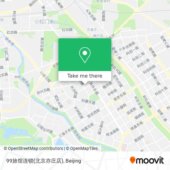 99旅馆连锁(北京亦庄店) map