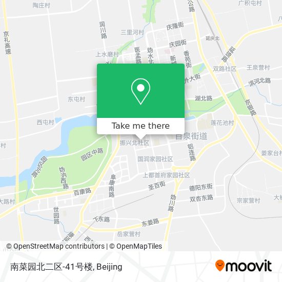 南菜园北二区-41号楼 map