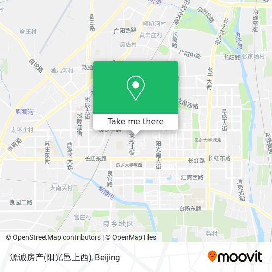 源诚房产(阳光邑上西) map