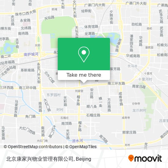 北京康家兴物业管理有限公司 map