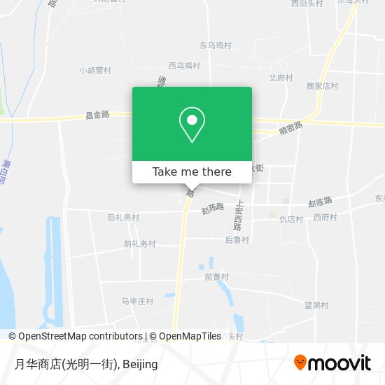 月华商店(光明一街) map