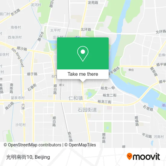 光明南街10 map