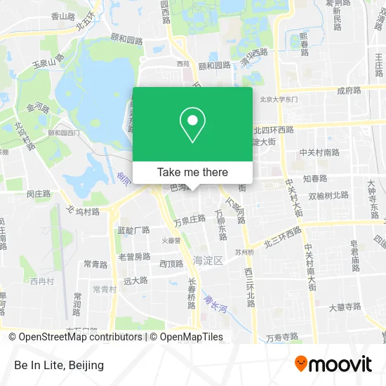 Be In Lite map