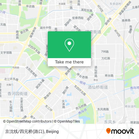 京沈线/四元桥(路口) map