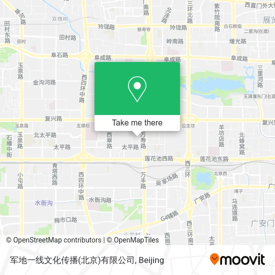 军地一线文化传播(北京)有限公司 map