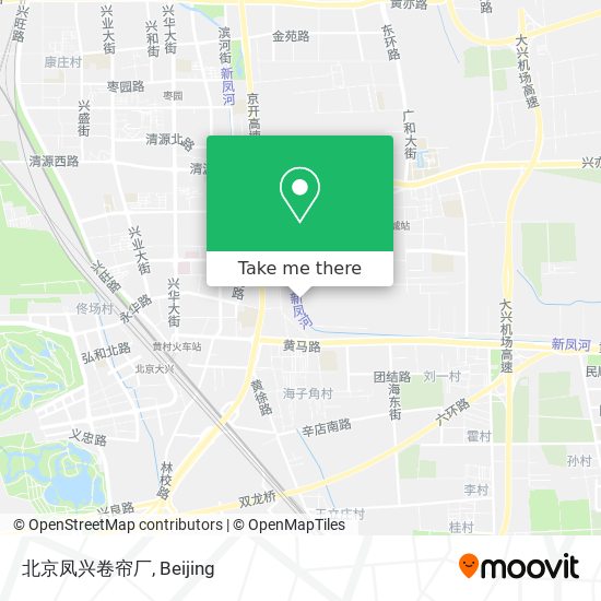北京凤兴卷帘厂 map