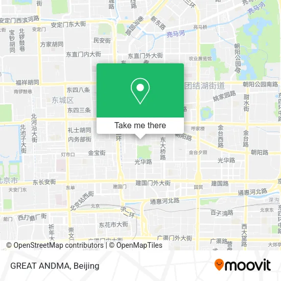 GREAT ANDMA map