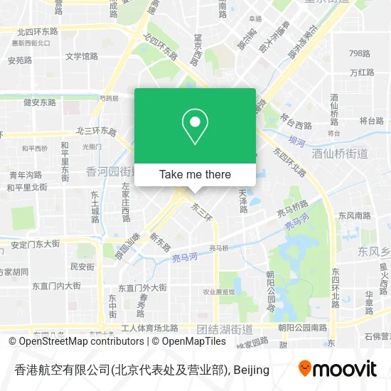 香港航空有限公司(北京代表处及营业部) map