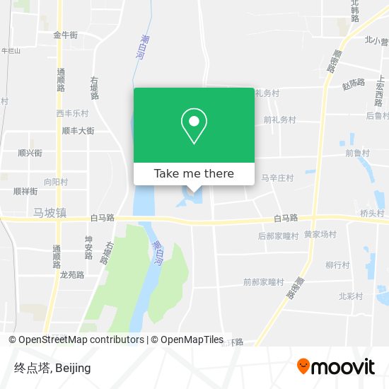 终点塔 map