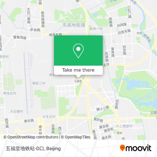 五福堂地铁站-D口 map