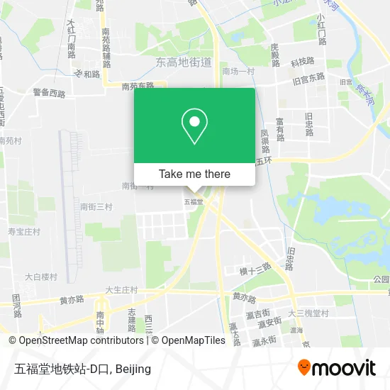 五福堂地铁站-D口 map