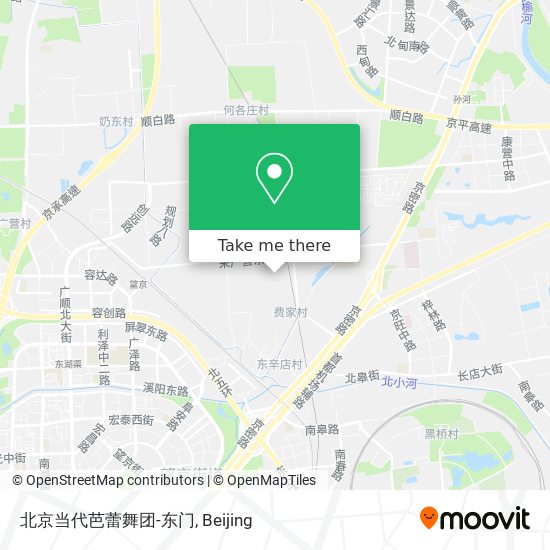 北京当代芭蕾舞团-东门 map