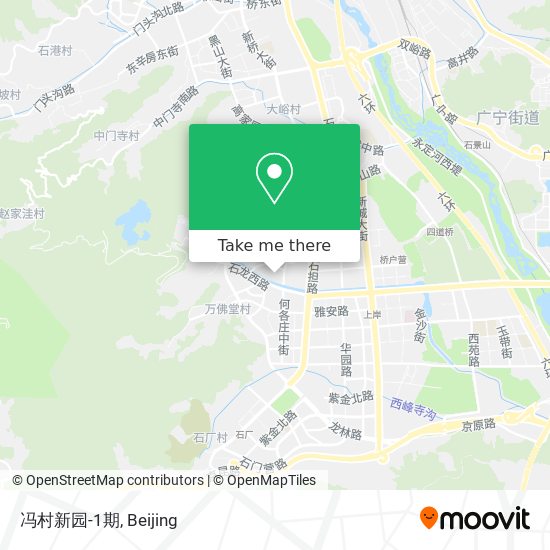 冯村新园-1期 map