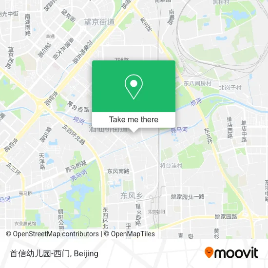 首信幼儿园-西门 map