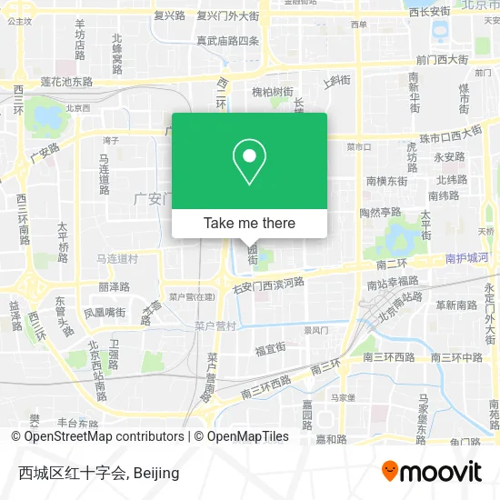 西城区红十字会 map