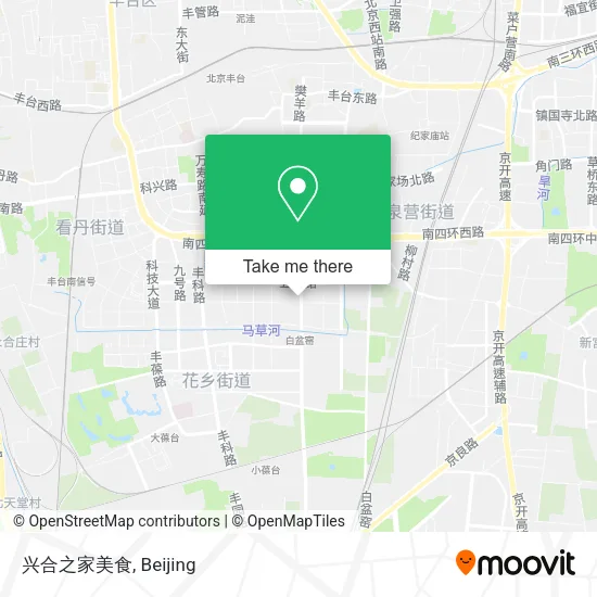 兴合之家美食 map