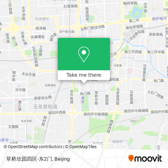 草桥欣园四区-东2门 map