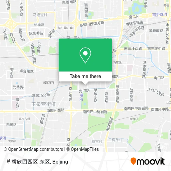 草桥欣园四区-东区 map
