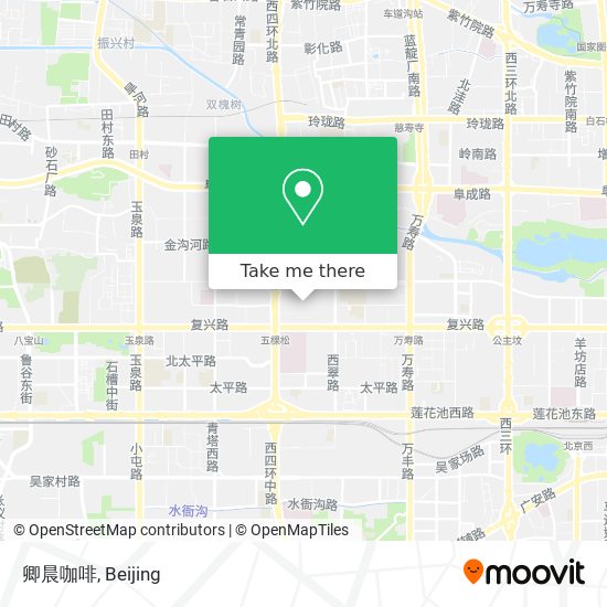 卿晨咖啡 map