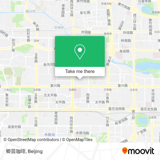卿晨咖啡 map