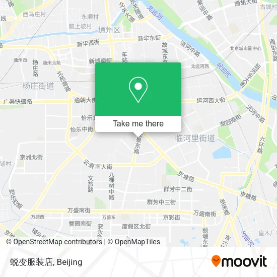 蜕变服装店 map