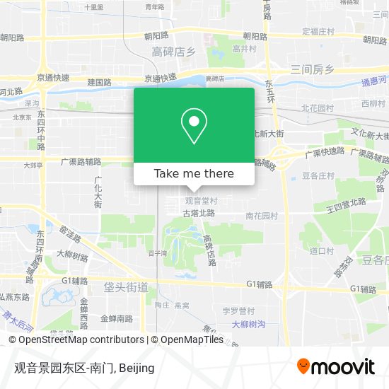 观音景园东区-南门 map