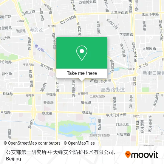 公安部第一研究所-中天锋安全防护技术有限公司 map