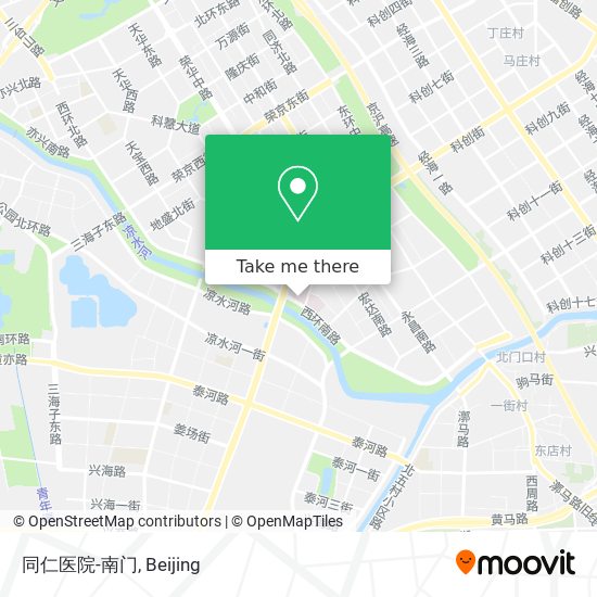 同仁医院-南门 map