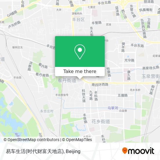 易车生活(时代财富天地店) map