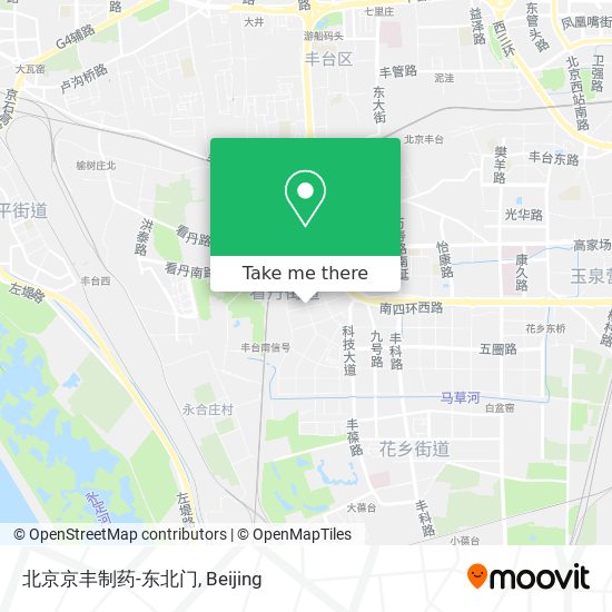 北京京丰制药-东北门 map