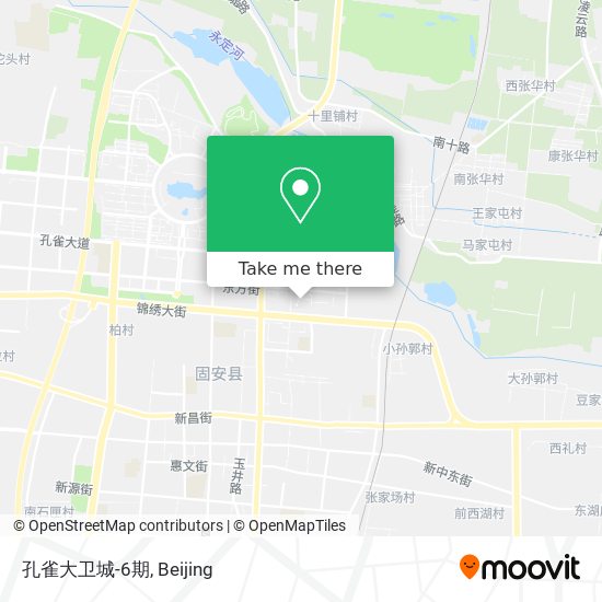 孔雀大卫城-6期 map